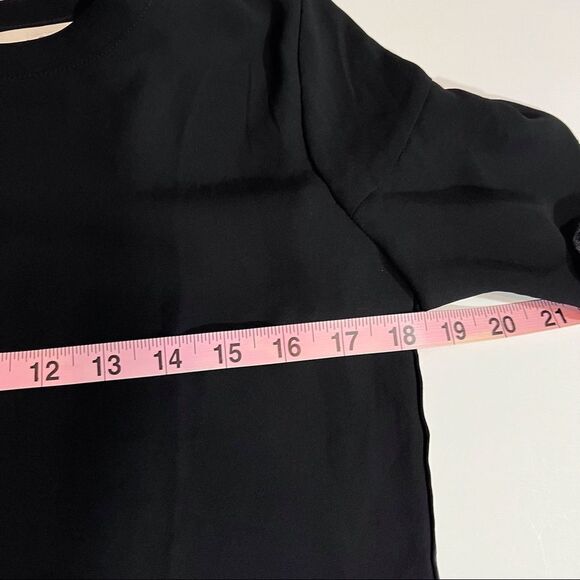 Loft pullover blouse with scalloped sleeve - Picture 9 of 11